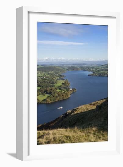 View from Hallin Fell over Lake Ullswater-James Emmerson-Framed Photographic Print