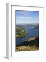View from Hallin Fell over Lake Ullswater-James Emmerson-Framed Photographic Print