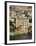 View From Helicopter of Monaco Oceanography Museum and Monte Carlo, Monaco, Cote D'Azur-Sergio Pitamitz-Framed Photographic Print