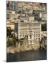 View From Helicopter of Monaco Oceanography Museum and Monte Carlo, Monaco, Cote D'Azur-Sergio Pitamitz-Mounted Photographic Print