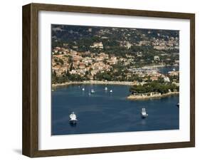 View From Helicopter of St. Jean Cap Ferrat, Alpes-Maritimes, Provence, France-Sergio Pitamitz-Framed Photographic Print
