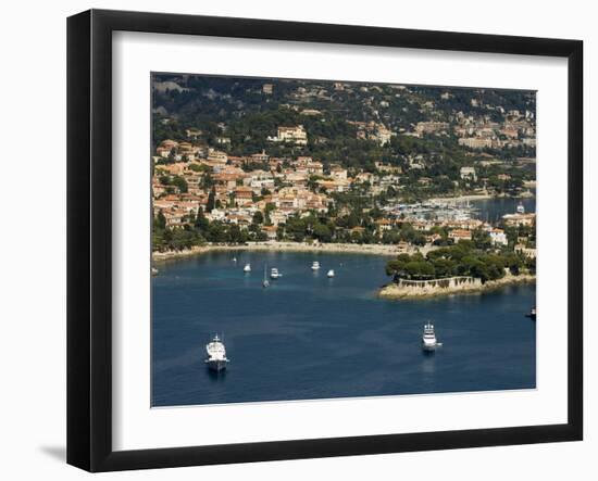 View From Helicopter of St. Jean Cap Ferrat, Alpes-Maritimes, Provence, France-Sergio Pitamitz-Framed Photographic Print