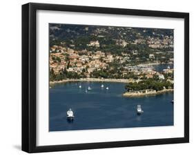 View From Helicopter of St. Jean Cap Ferrat, Alpes-Maritimes, Provence, France-Sergio Pitamitz-Framed Photographic Print