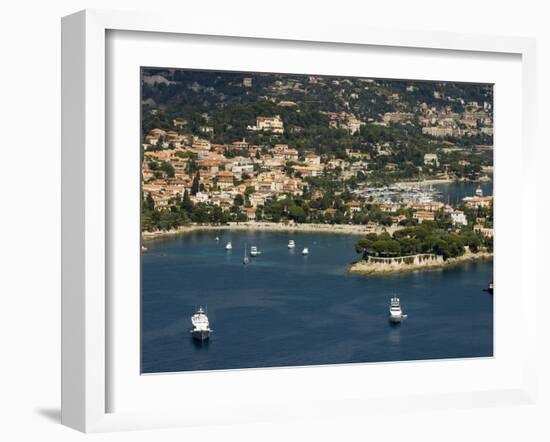 View From Helicopter of St. Jean Cap Ferrat, Alpes-Maritimes, Provence, France-Sergio Pitamitz-Framed Photographic Print