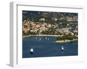 View From Helicopter of St. Jean Cap Ferrat, Alpes-Maritimes, Provence, France-Sergio Pitamitz-Framed Photographic Print