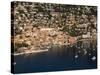 View From Helicopter of Villefranche, Alpes-Maritimes, French Riviera, France-Sergio Pitamitz-Stretched Canvas