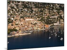 View From Helicopter of Villefranche, Alpes-Maritimes, French Riviera, France-Sergio Pitamitz-Mounted Photographic Print