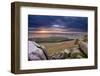 View from Higger Tor at Dawn, Peak District Np, UK, September 2011-Ben Hall-Framed Photographic Print