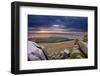 View from Higger Tor at Dawn, Peak District Np, UK, September 2011-Ben Hall-Framed Photographic Print