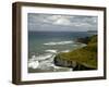 View from High, Basque Coast, Wild, Spain-Groenendijk Peter-Framed Photographic Print