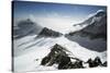 View from High Camp on Mount Vinson, Vinson Massif Antarctica-Kent Harvey-Stretched Canvas