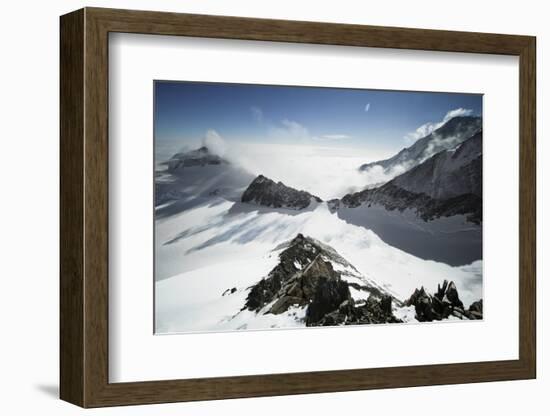 View from High Camp on Mount Vinson, Vinson Massif Antarctica-Kent Harvey-Framed Photographic Print