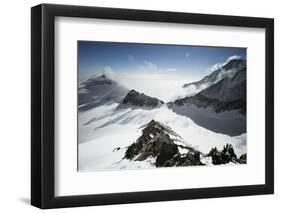 View from High Camp on Mount Vinson, Vinson Massif Antarctica-Kent Harvey-Framed Photographic Print