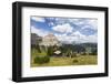 View from High Route of Kolfuschg in the Val Badia, in the Valley of Corvara, Dolomites-Gerhard Wild-Framed Photographic Print