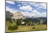 View from High Route of Kolfuschg in the Val Badia, in the Valley of Corvara, Dolomites-Gerhard Wild-Mounted Photographic Print