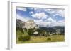 View from High Route of Kolfuschg in the Val Badia, in the Valley of Corvara, Dolomites-Gerhard Wild-Framed Photographic Print