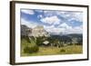 View from High Route of Kolfuschg in the Val Badia, in the Valley of Corvara, Dolomites-Gerhard Wild-Framed Photographic Print