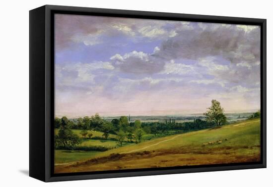 View from Highgate Hill-John Constable-Framed Stretched Canvas