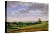 View from Highgate Hill-John Constable-Stretched Canvas
