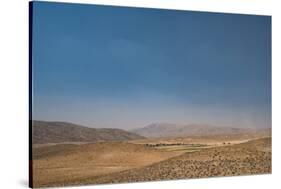 View from hill near Tomb of Cyrus the Great, 576-530 BC, Pasargadae, Iran, Middle East-James Strachan-Stretched Canvas