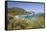 View from Hillside over Filiatro Bay, Near Vathy (Vathi), Ithaca (Ithaki)-Ruth Tomlinson-Framed Stretched Canvas