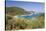 View from Hillside over Filiatro Bay, Near Vathy (Vathi), Ithaca (Ithaki)-Ruth Tomlinson-Stretched Canvas