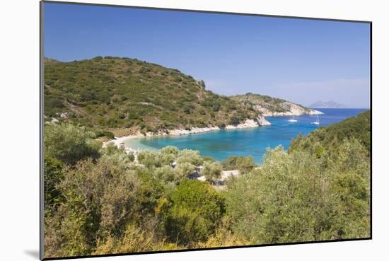 View from Hillside over Filiatro Bay, Near Vathy (Vathi), Ithaca (Ithaki)-Ruth Tomlinson-Mounted Photographic Print