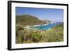 View from Hillside over Filiatro Bay, Near Vathy (Vathi), Ithaca (Ithaki)-Ruth Tomlinson-Framed Photographic Print