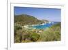 View from Hillside over Filiatro Bay, Near Vathy (Vathi), Ithaca (Ithaki)-Ruth Tomlinson-Framed Photographic Print