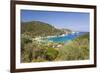 View from Hillside over Filiatro Bay, Near Vathy (Vathi), Ithaca (Ithaki)-Ruth Tomlinson-Framed Photographic Print