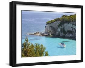 View from Hillside over Secluded Voutoumi Bay-Ruth Tomlinson-Framed Photographic Print