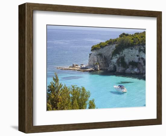 View from Hillside over Secluded Voutoumi Bay-Ruth Tomlinson-Framed Photographic Print