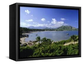 View from Hong Chong Promontory Towards Hong Chong Beach North of Nha Trang, Vietnam, Indochina-Robert Francis-Framed Stretched Canvas