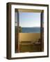 View from Hotel Room of Mediterranean, Ile Rousse, Corsica, France-Trish Drury-Framed Photographic Print