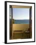 View from Hotel Room of Mediterranean, Ile Rousse, Corsica, France-Trish Drury-Framed Photographic Print