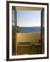 View from Hotel Room of Mediterranean, Ile Rousse, Corsica, France-Trish Drury-Framed Photographic Print