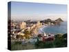 View from Ice Box Hill of Olas Altas Beach, Mazatlan, Mexico-Charles Sleicher-Stretched Canvas