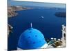 View from Imerovigli Overlooking Ocean, Santorini, Cyclades, Greek Islands, Greece, Europe-Sakis Papadopoulos-Mounted Photographic Print