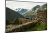 View from Inca Citadel of Pisac Ruins, Pisac, Sacred Valley, Peru, South America-Ben Pipe-Mounted Photographic Print