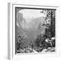 View from Inspiration Point Through Yosemite Valley, California, USA, 1902-Underwood & Underwood-Framed Photographic Print