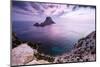 View from Isla De Es Vedr�Ibiza, Spain-Steve Simon-Mounted Photographic Print