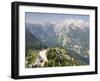 View From Jenner of the Berchtesgadener Land, Koenigssee and Watzmann, Bavaria, Germany, Europe-Jochen Schlenker-Framed Photographic Print