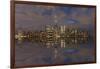 View from Jersey City of Lower Manhattan with the One World Trade Center-Markus Lange-Framed Photographic Print