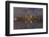 View from Jersey City of Lower Manhattan with the One World Trade Center-Markus Lange-Framed Photographic Print