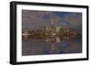 View from Jersey City of Lower Manhattan with the One World Trade Center-Markus Lange-Framed Photographic Print