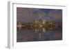 View from Jersey City of Lower Manhattan with the One World Trade Center-Markus Lange-Framed Photographic Print