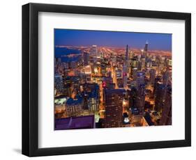 View from John Hancock Center-Bob Krist-Framed Photographic Print