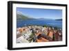 View from Katedrala Svetog Marka, in Korcula Town, Korcula, Dalmatia, Croatia, Europe-Frank Fell-Framed Photographic Print