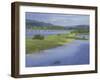 View from Lake Road Bridge, Pend Oreille River, Washington, USA-null-Framed Photographic Print