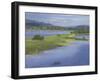 View from Lake Road Bridge, Pend Oreille River, Washington, USA-null-Framed Photographic Print